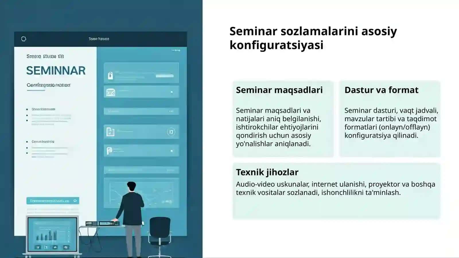 Moodle tizimida seminarlarni yaratish 3