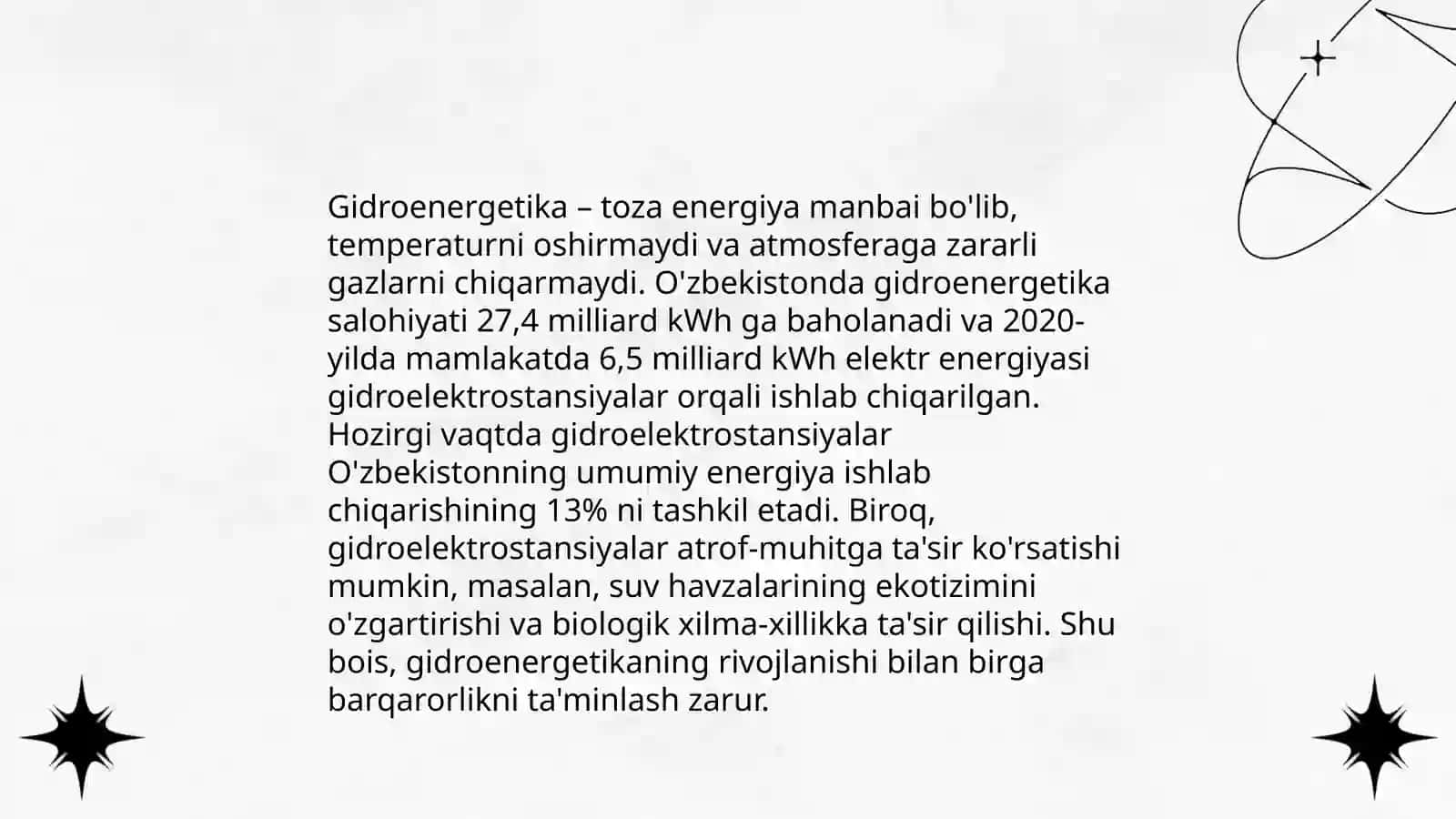 Gidroenergetikaning ekologik asoslari 3