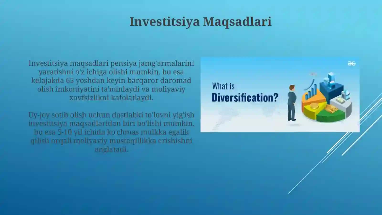 Investitsiyalash maqsadlar va yo'nalishlar 3