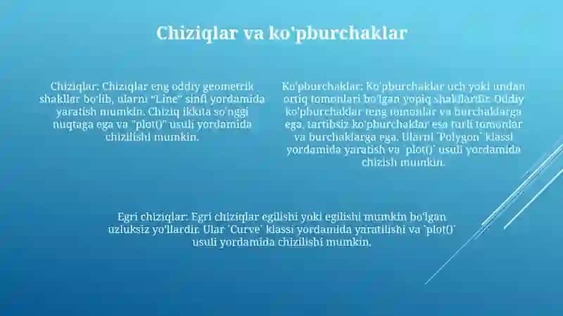 Pythonda Geometrik Shakllar Chizish 3