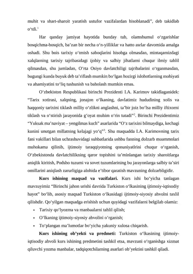 TURKISTON O'LKASI BIRINCHI JAHON URUSHI YILLARIDA 3