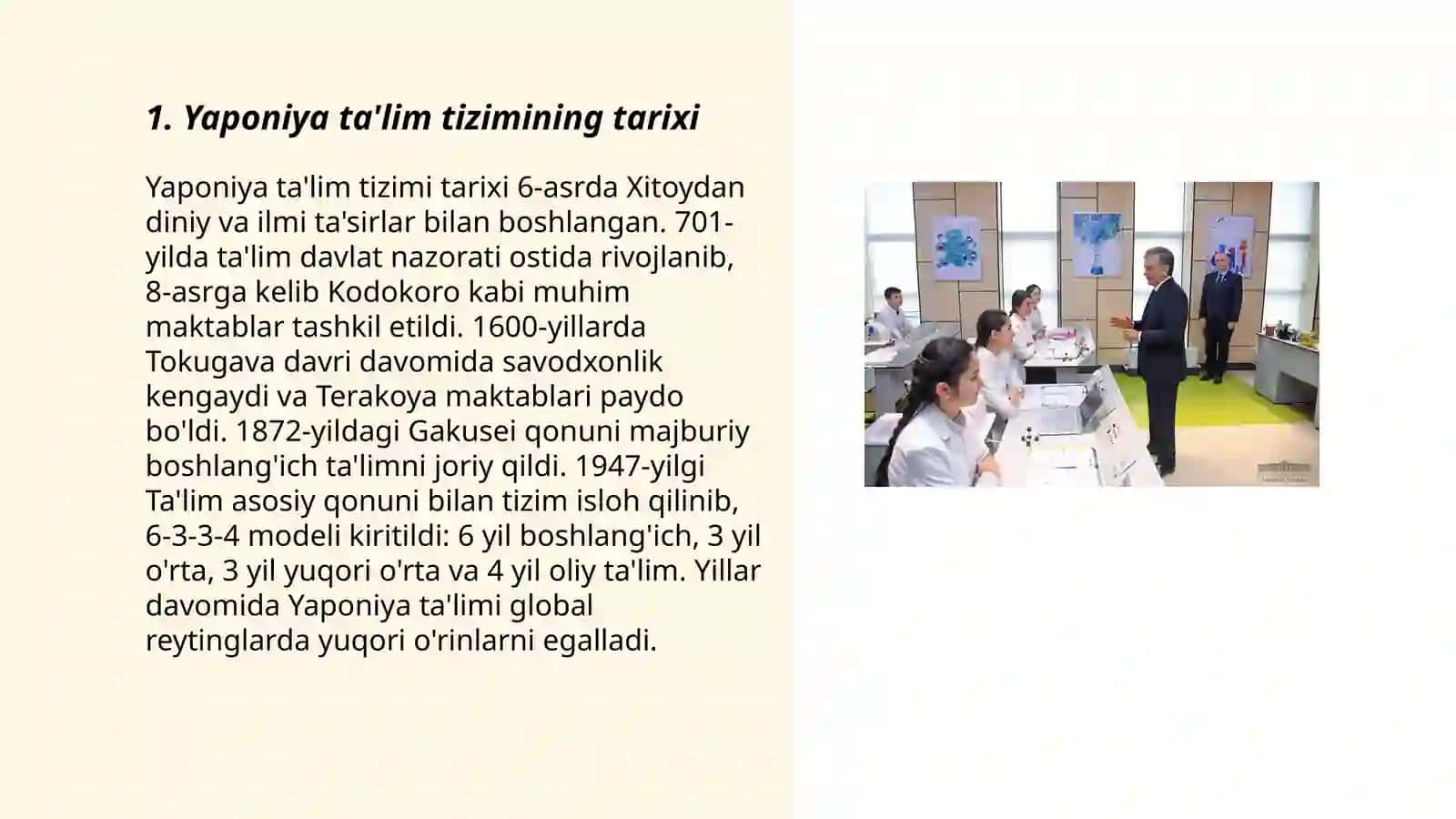 Yaponiya talim tizimi 3
