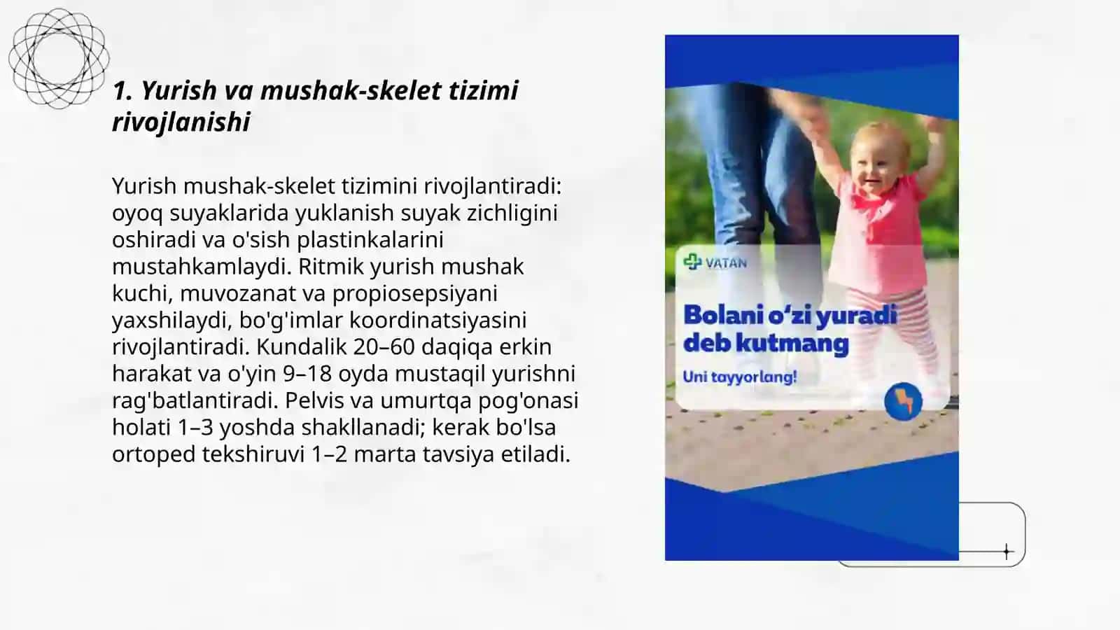 Yurishning bola rivojlanishiga ta’siri 3