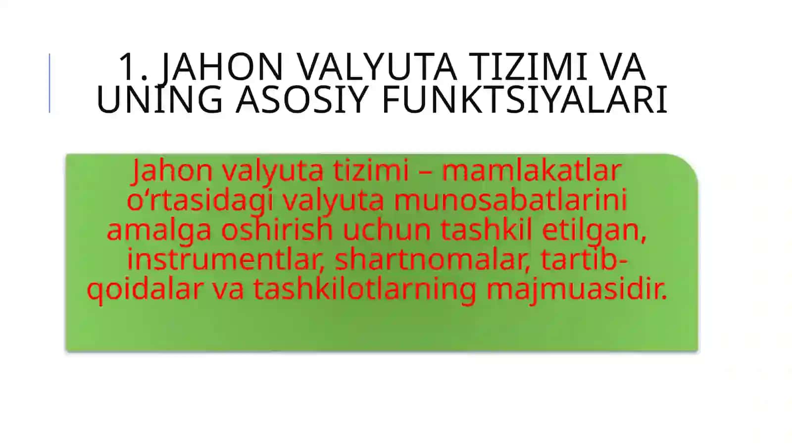 Jahon valyuta tizimi evolyutsiyasi 3