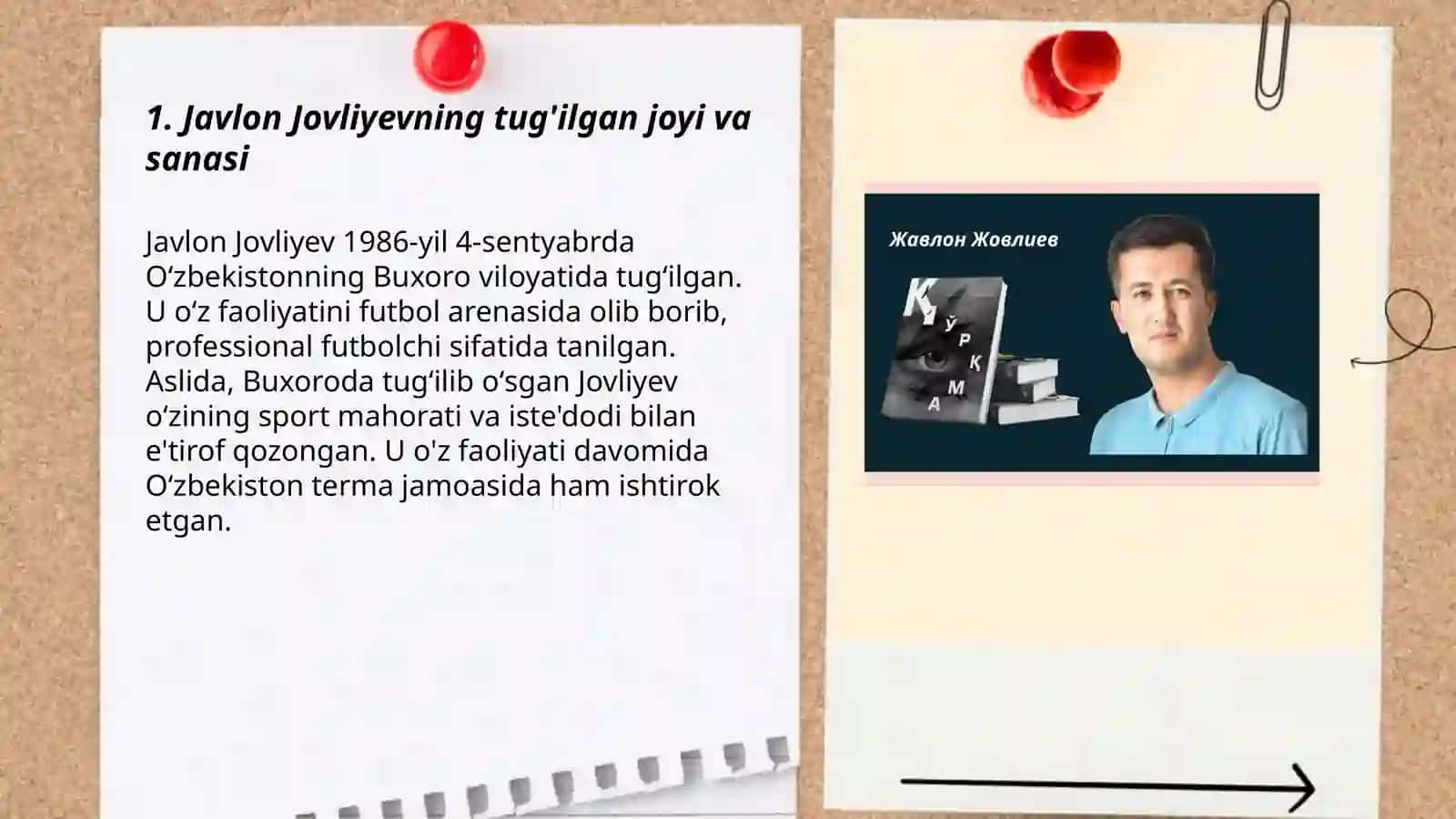 Javlon Jovliyev hayoti va ijodi 3