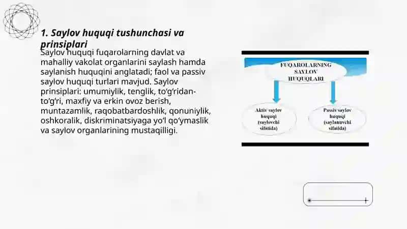 Saylov huquqi va tizimi 3