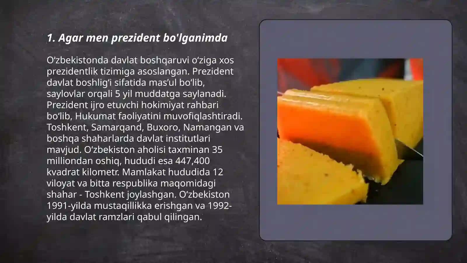 Agar men prezident bo'lganimda 3