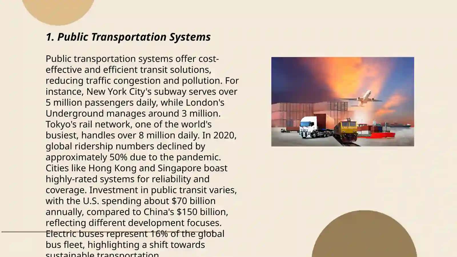 Public Transportation Systems 3
