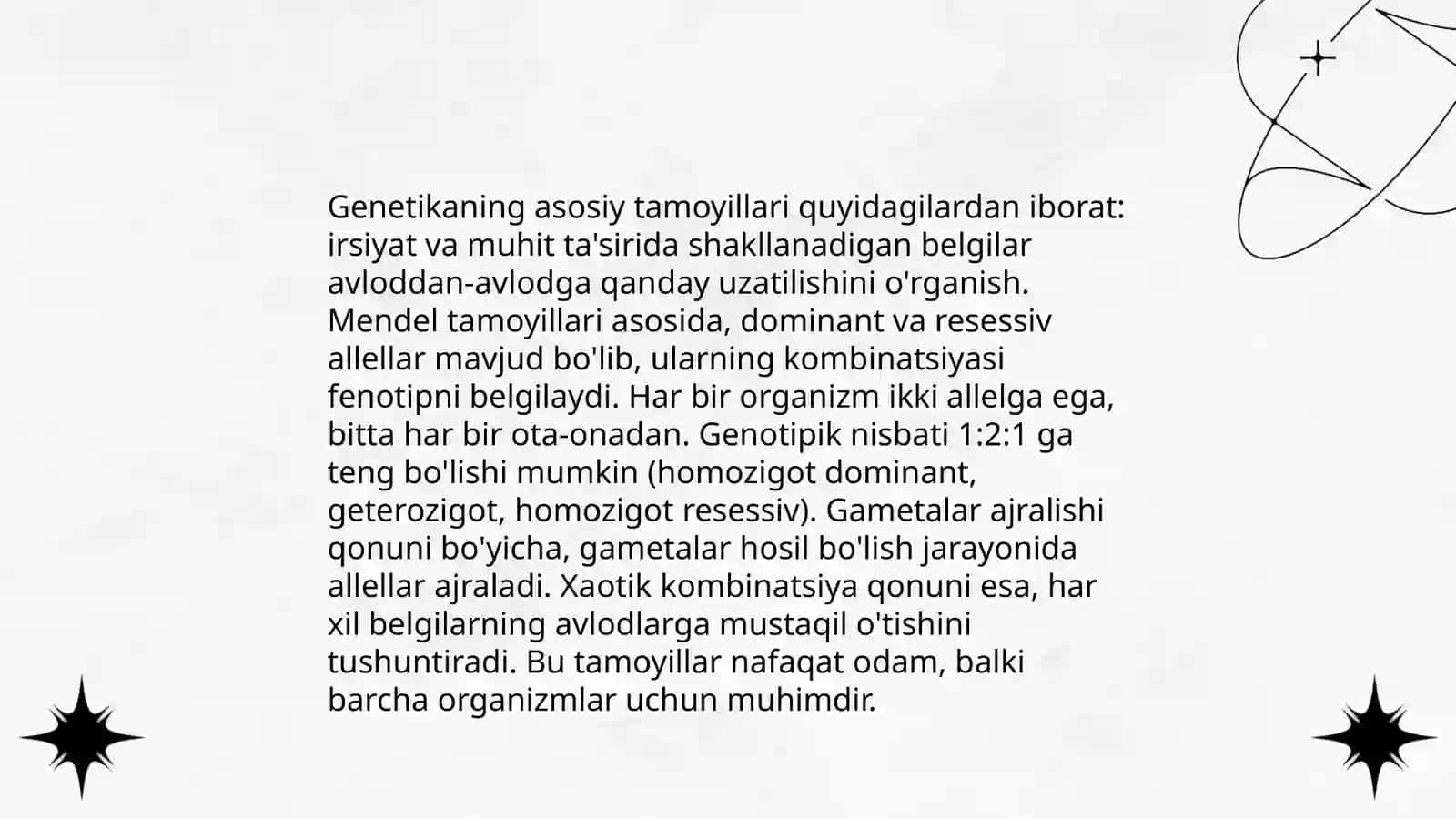 Umumiy genetika 3