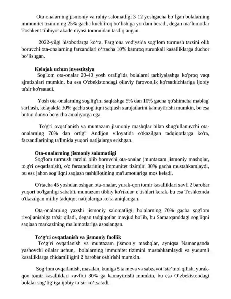 Onalar salomatligi kelajak poydevori 3