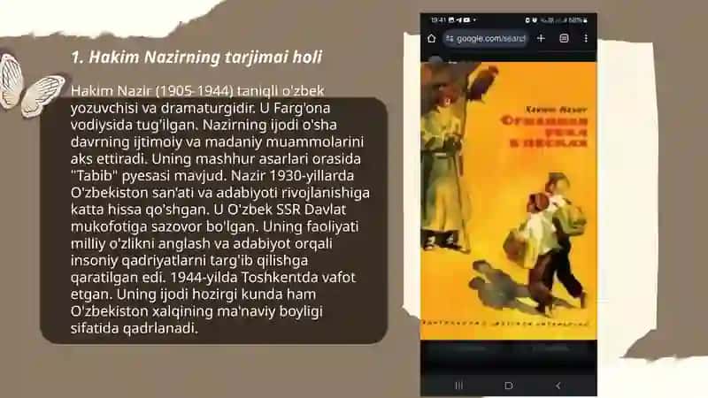 Hakim Nazir asar va hikoyalari 3