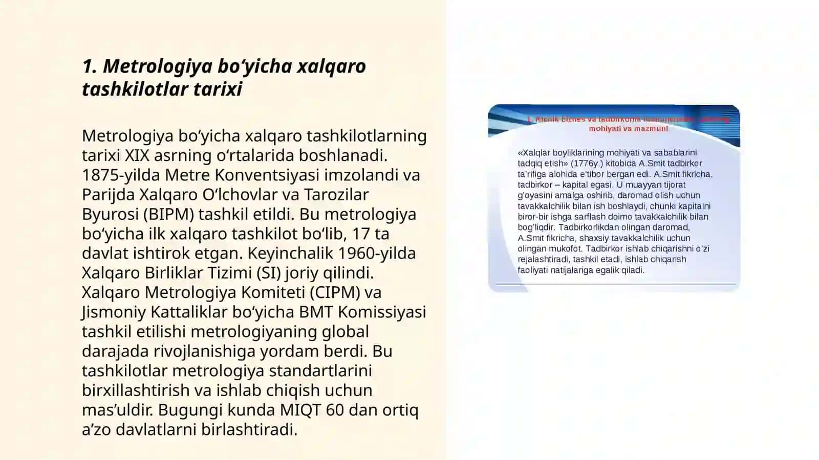 Metrologiya boʻyicha xalqaro tashkilotlar 3