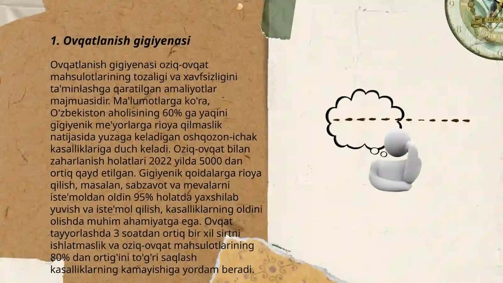 Ovqatlanish gigiyenasi 3