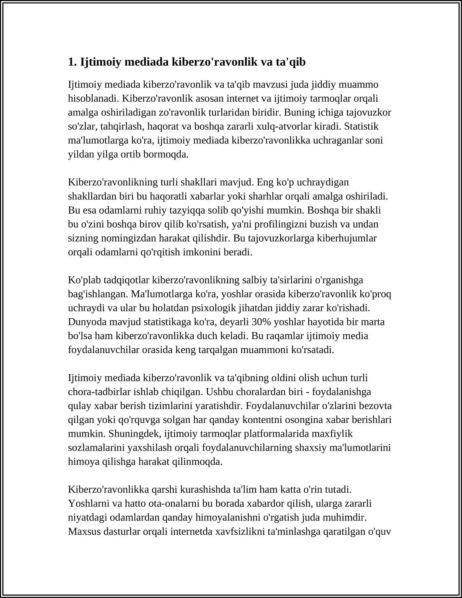 IJTIMOIY MEDIADA TAHDID VA XAVF-XATARLAR 3