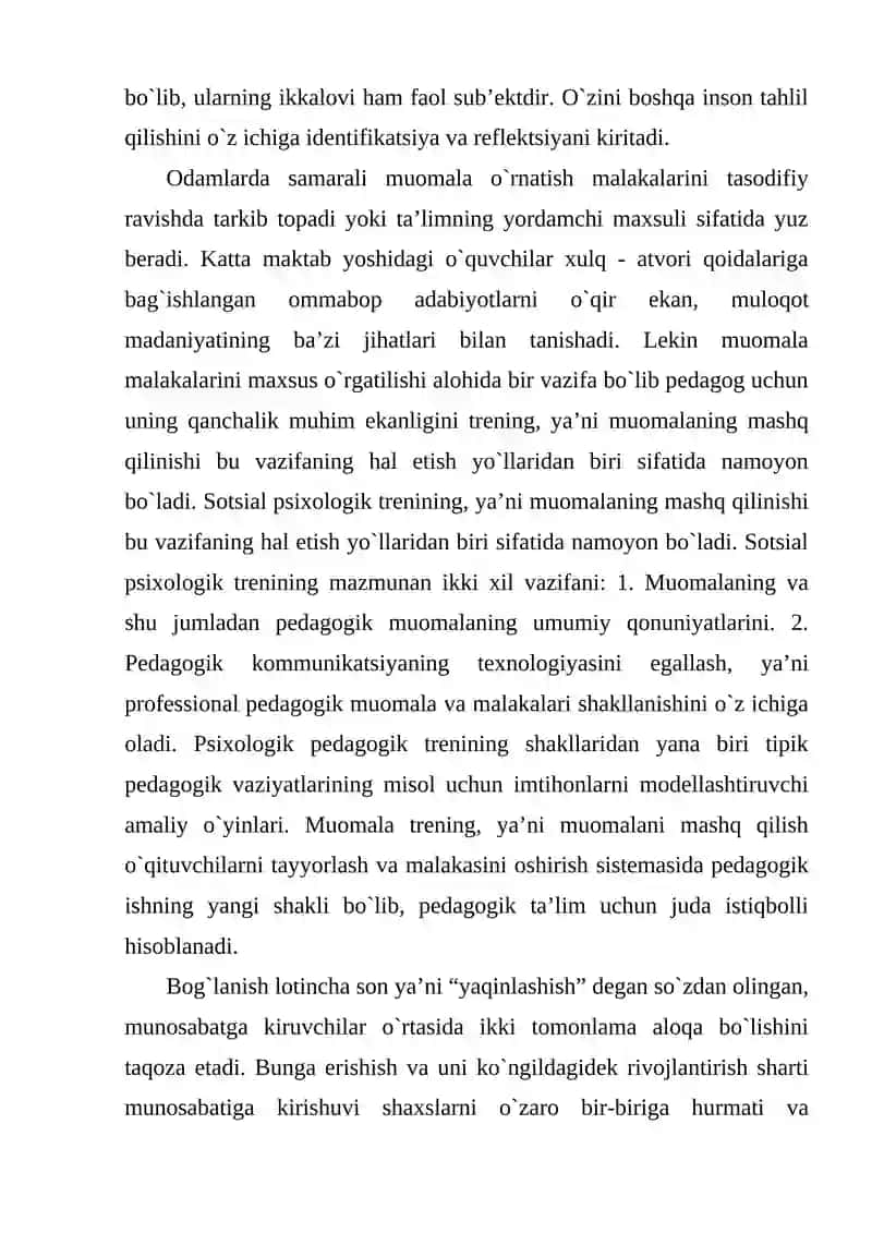 Muloqot va differensial sezgirlikni aniqlash 3