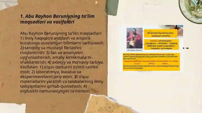 Abu Rayhon Beruniyning pedagogik qarashlari 3