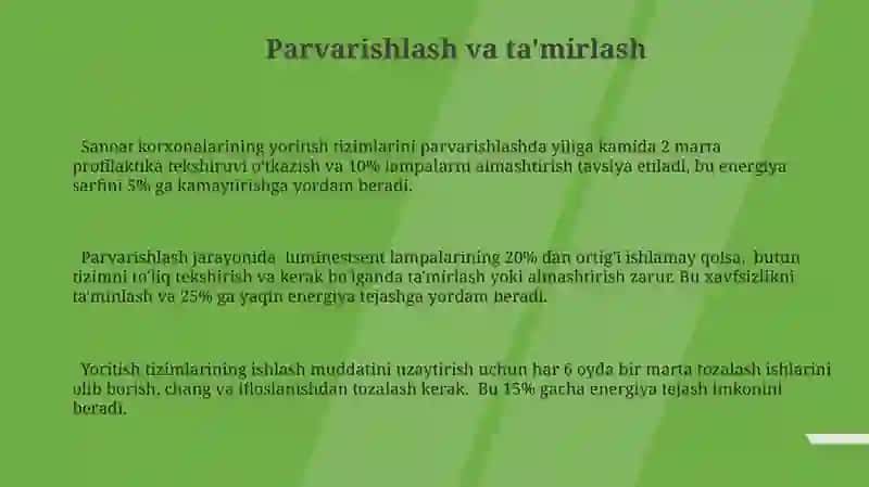 Energetika Samaradorligi va Xarajatlarni Optimallashtirish 3