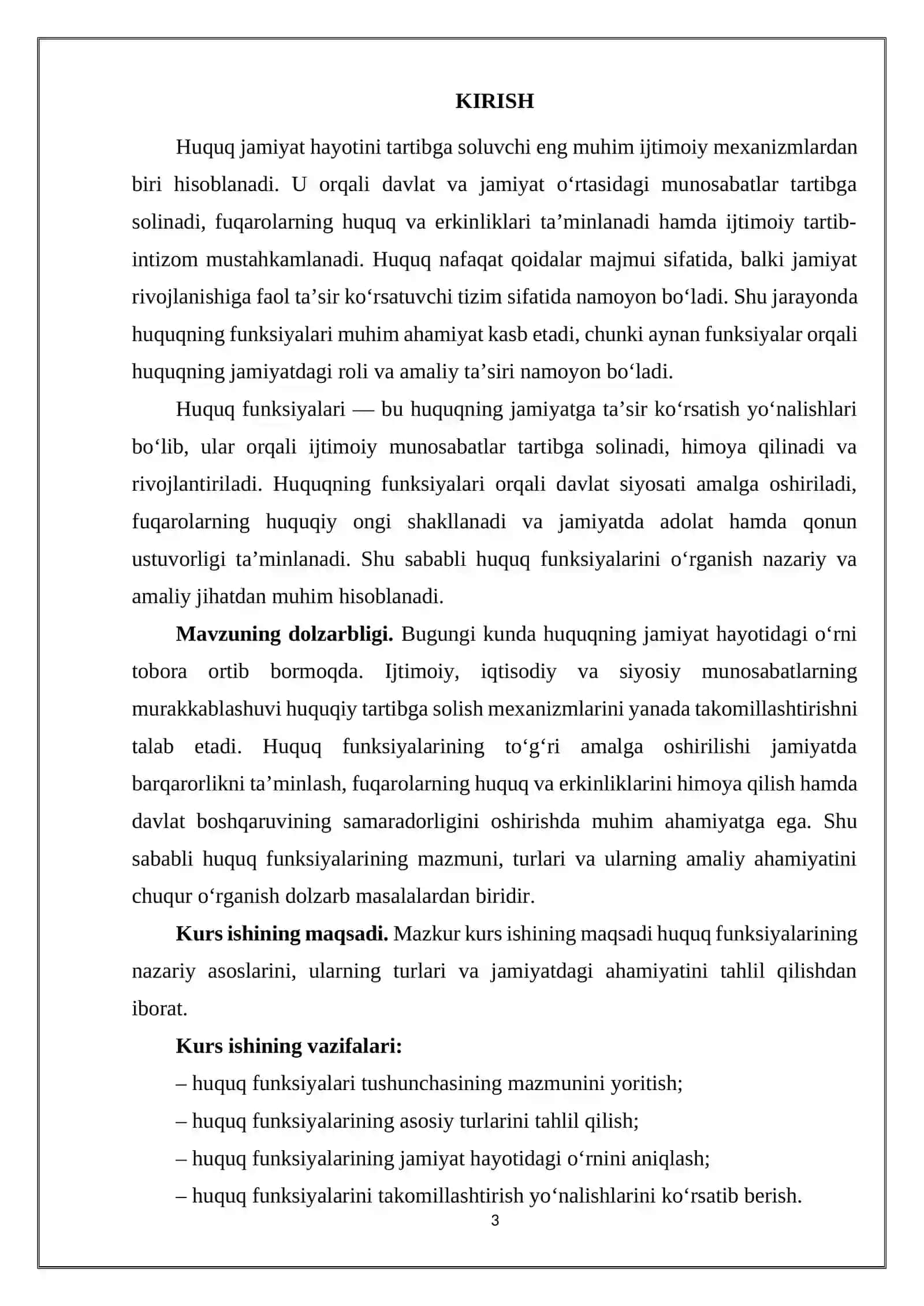 Huquqning funksiyalari 3