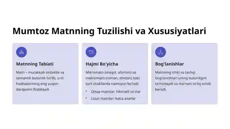 Mumtoz asarlar matni ustida ishlash 3