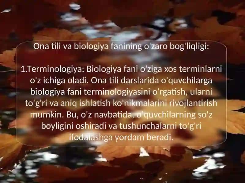 Ona tili fanida Integrativ Yondashuv 3