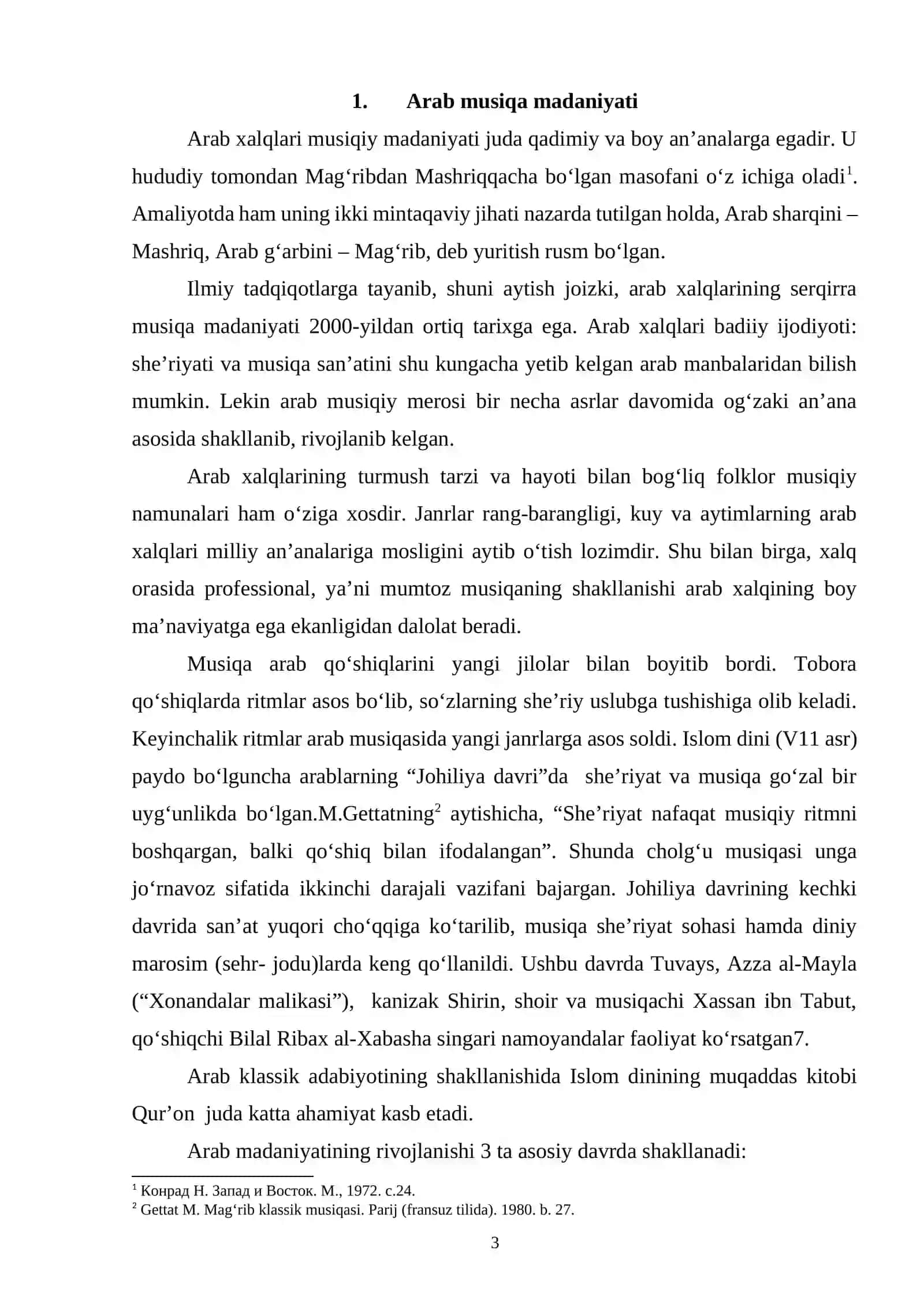 ARAB FOLKLOR MUSIQASI 3