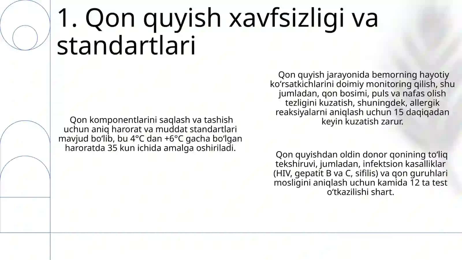 Qon ivish sxemasi 3