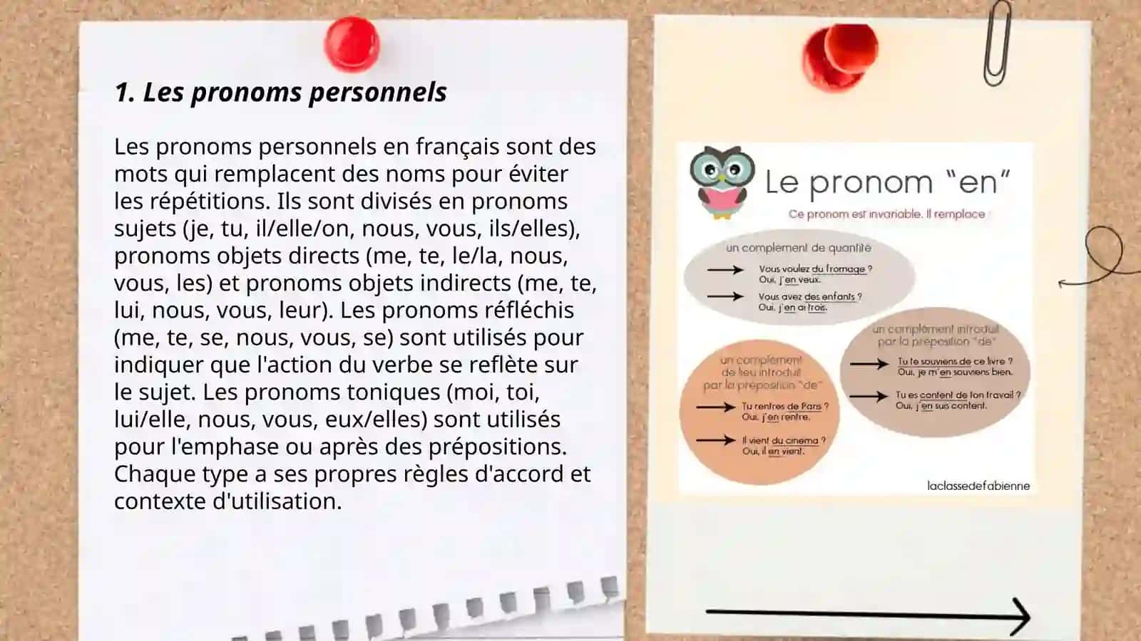 Le pronom en la quanitité 3
