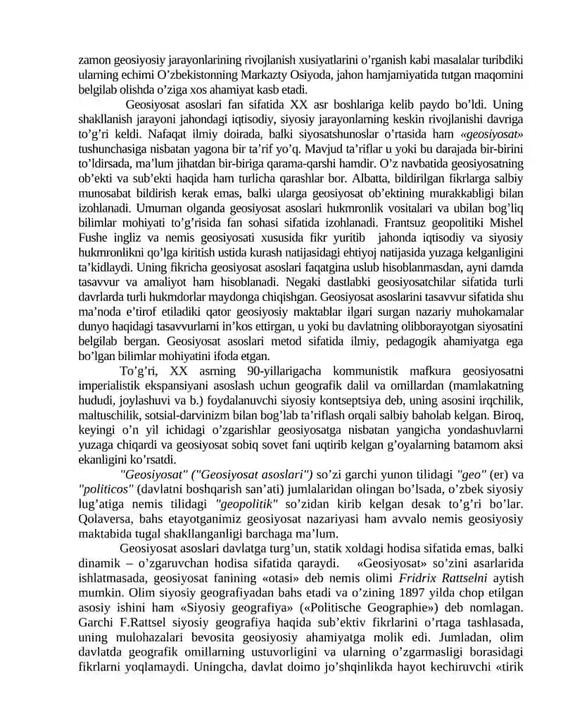 GEOSIYOSAT ASOSLARI 3