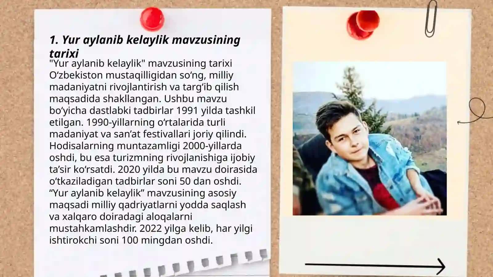 Yur aylanib kelaylik mavzusining tarixi 3