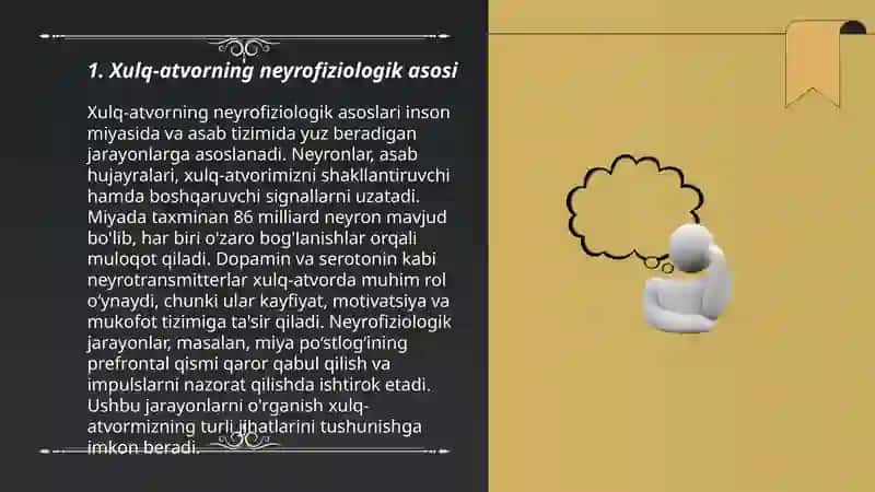 Xulq atvorning psixofiziologik asosi 3