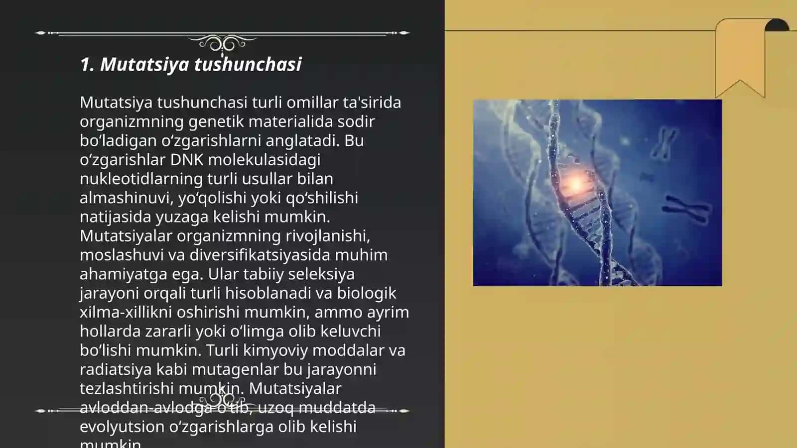 Mutatsiya zararlimi 3