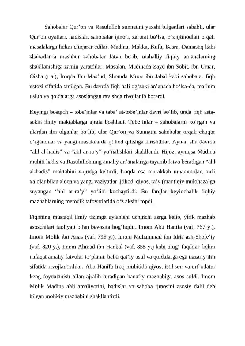Islom fiqhi maktablari 3