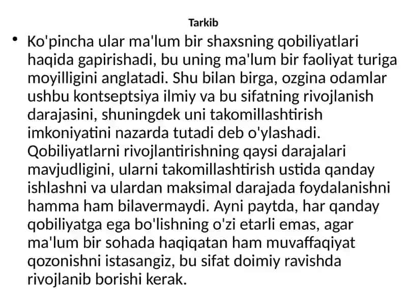 Umumiy psixologiya fanidan mustaqil ish 3