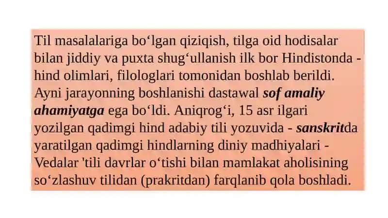 Qadimgi hind tilshunosligi 3