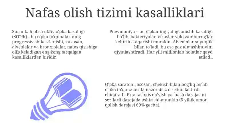 Nafas olish tizimi kasalliklari 3