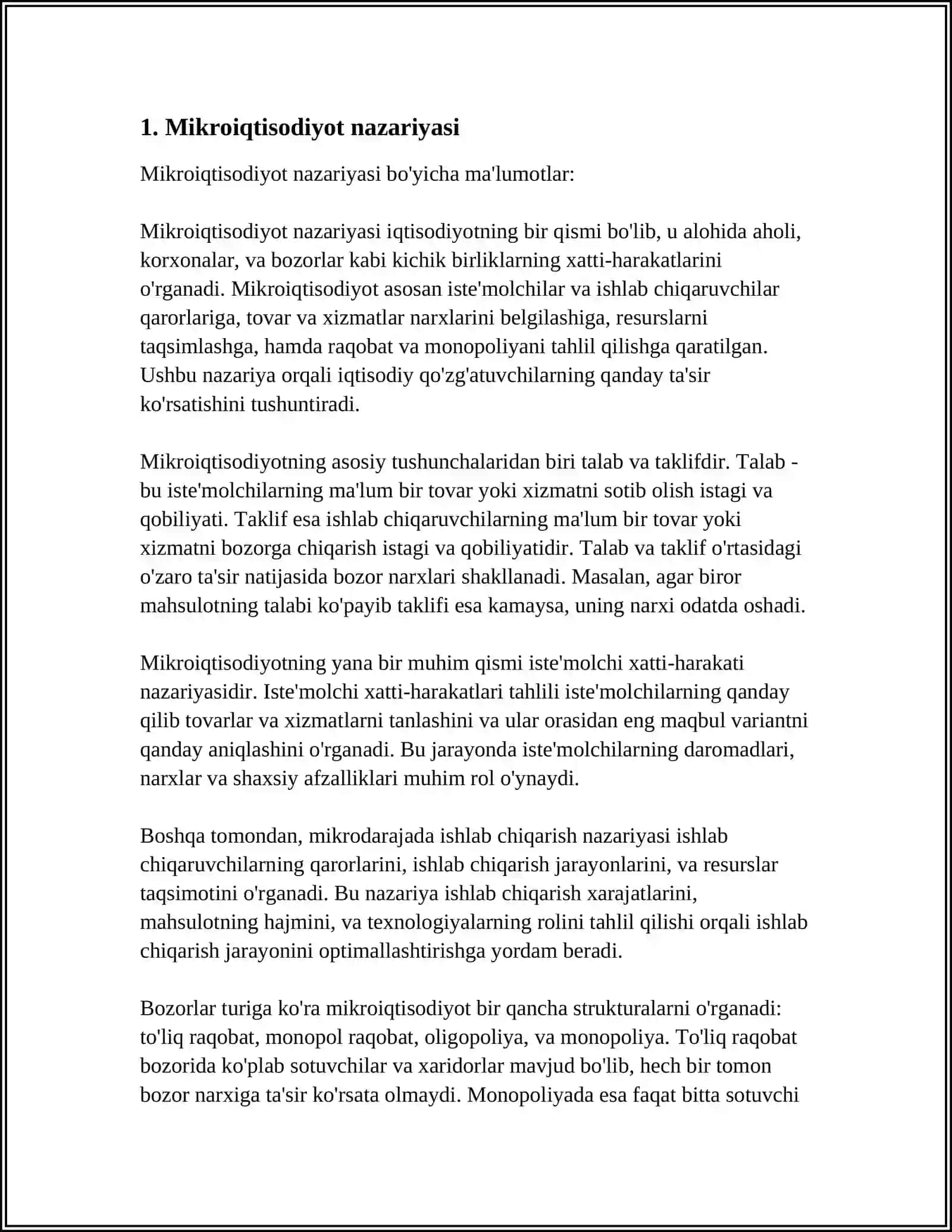 IQTISODIY NAZARIYA 3
