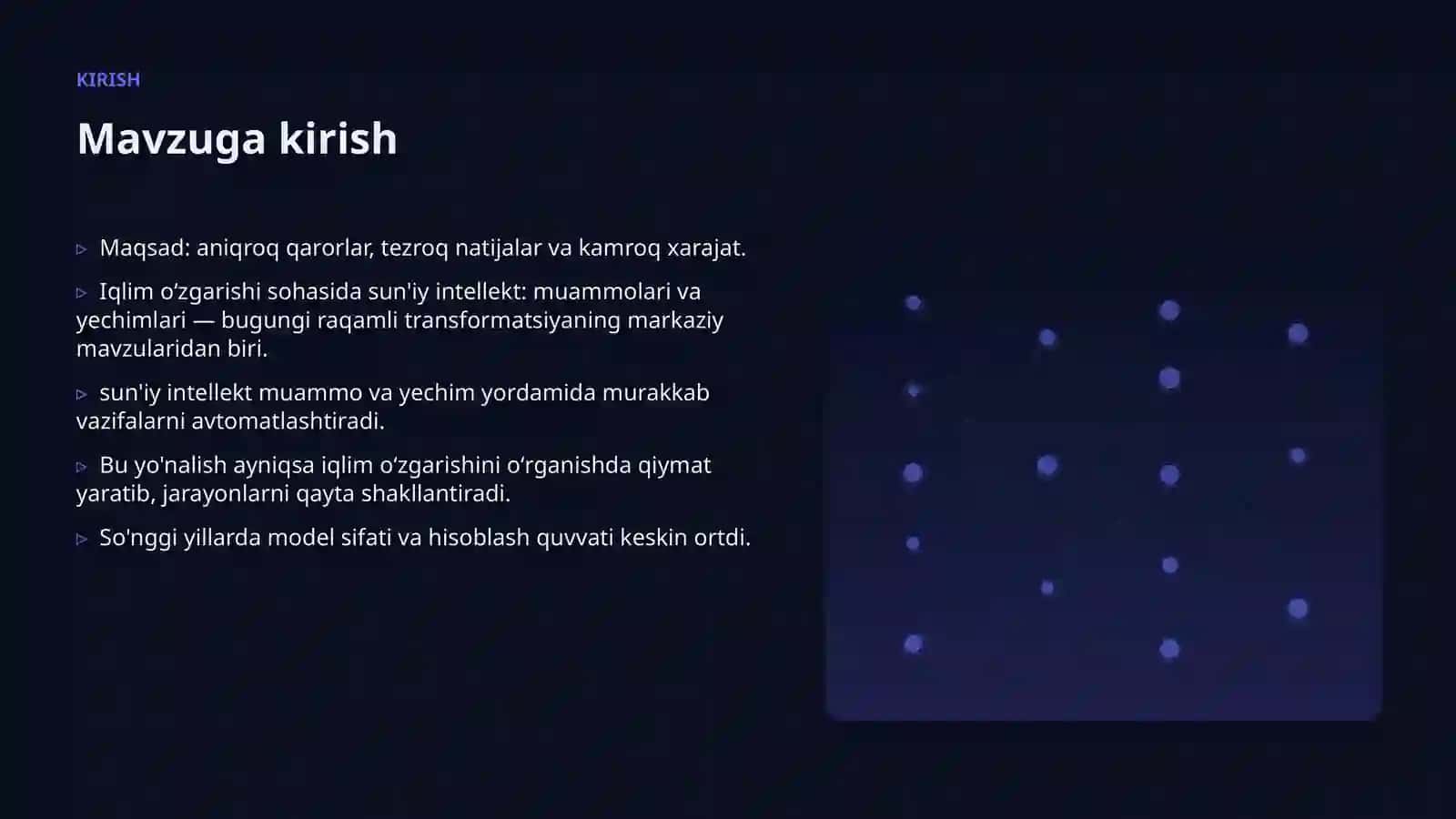 Sun'iy intellekt: muammolari va yechimlari 3