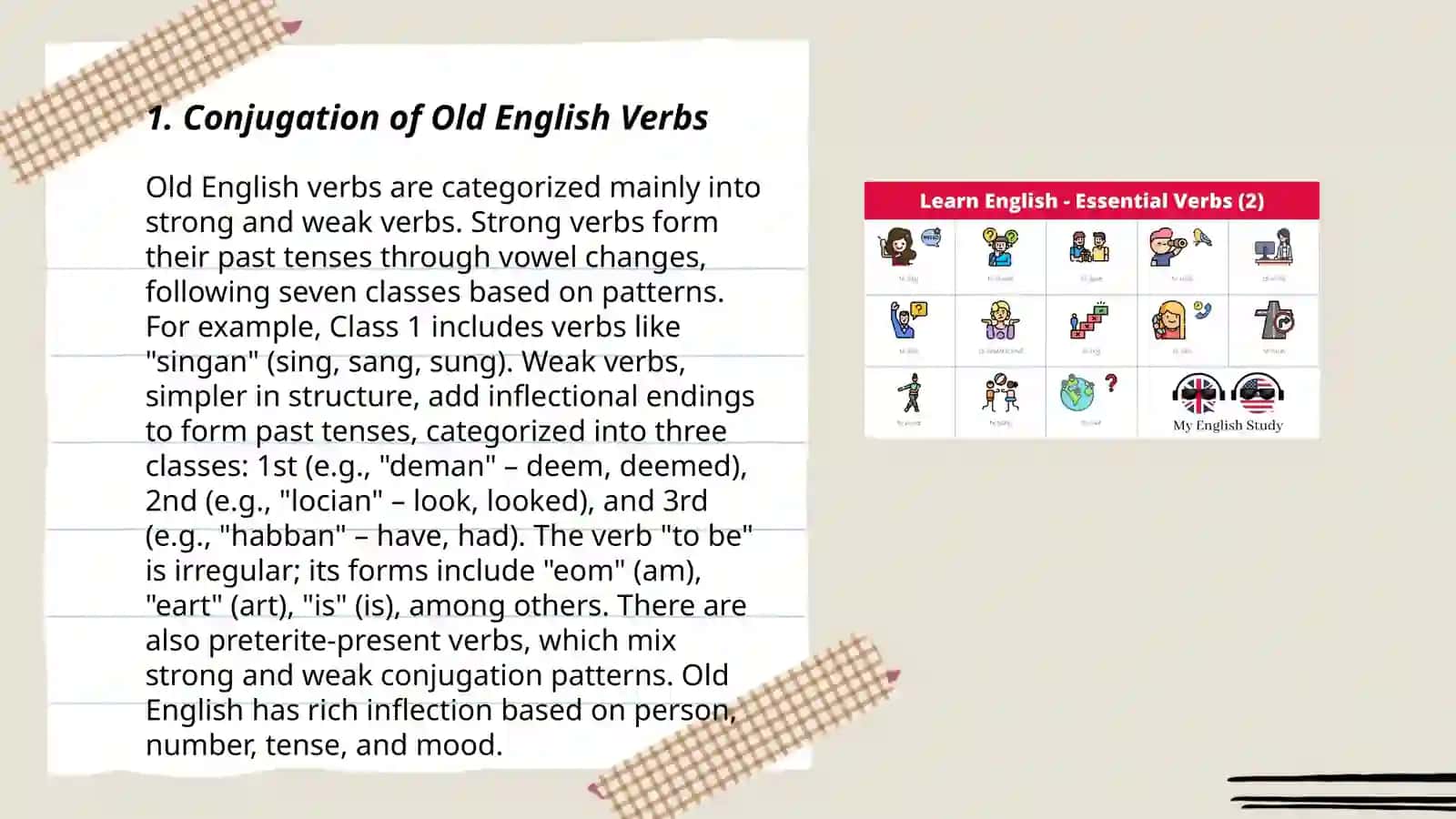 old english verb 3