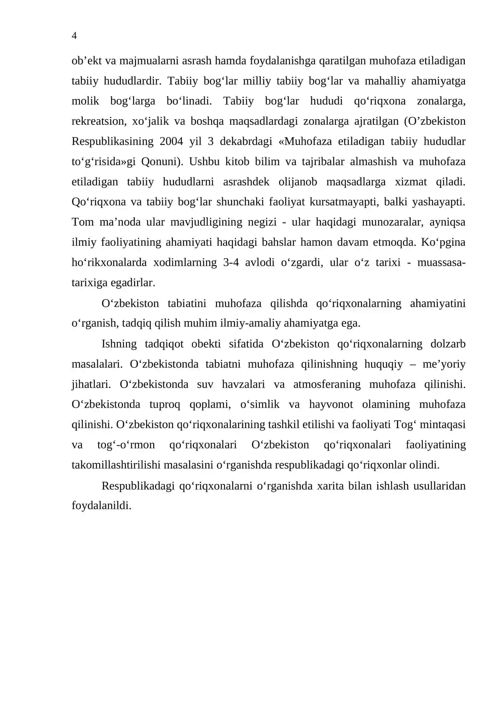 Qo'riqxonalar va ularning ahamiyati 3