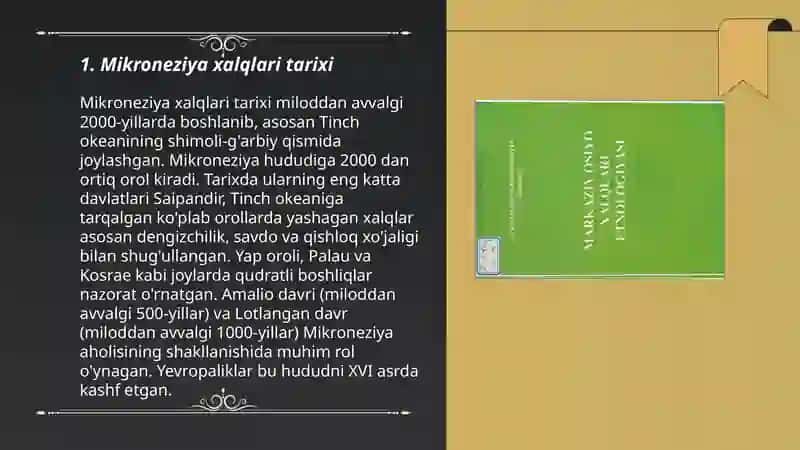 Mikroneziya xalqlari etnologiyasi 3
