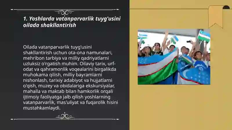 Vatanparvarlik hususiyatini shaklantrish 3