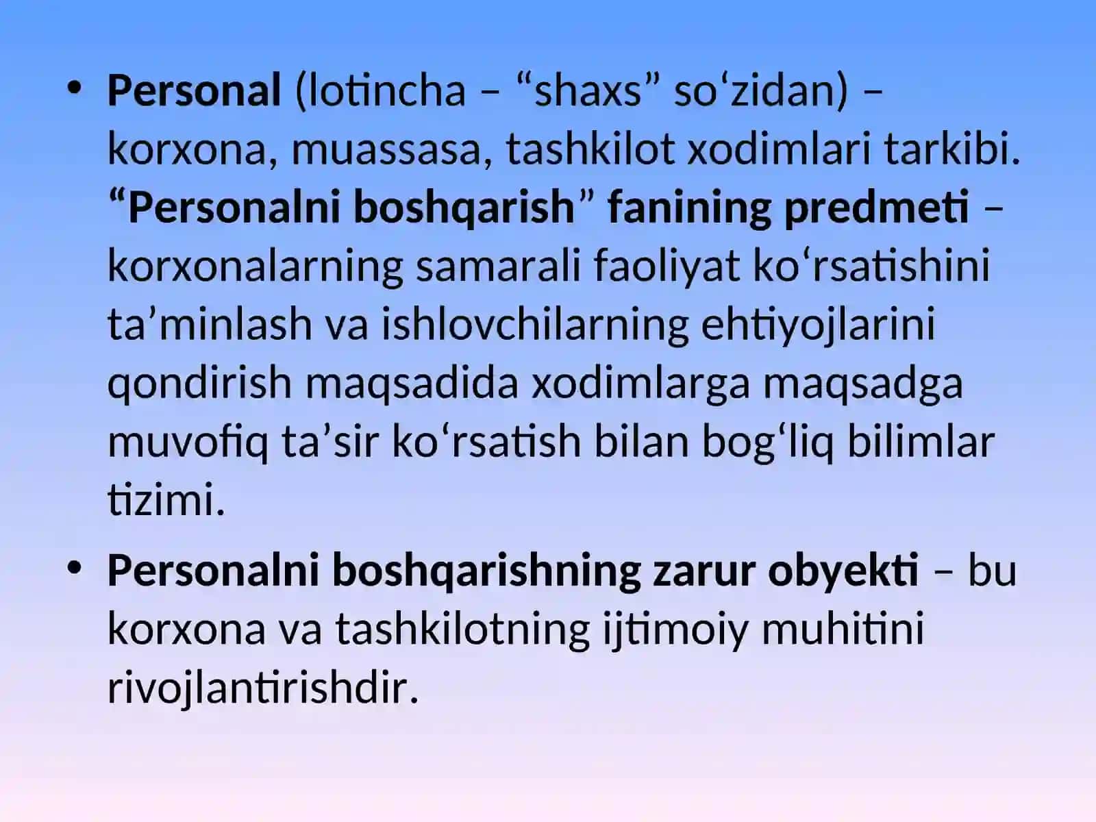Sotsial xizmatda personalli boshqarish 3