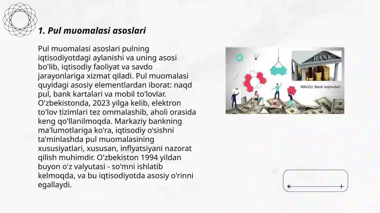 Pul muomalasi asoslari 3