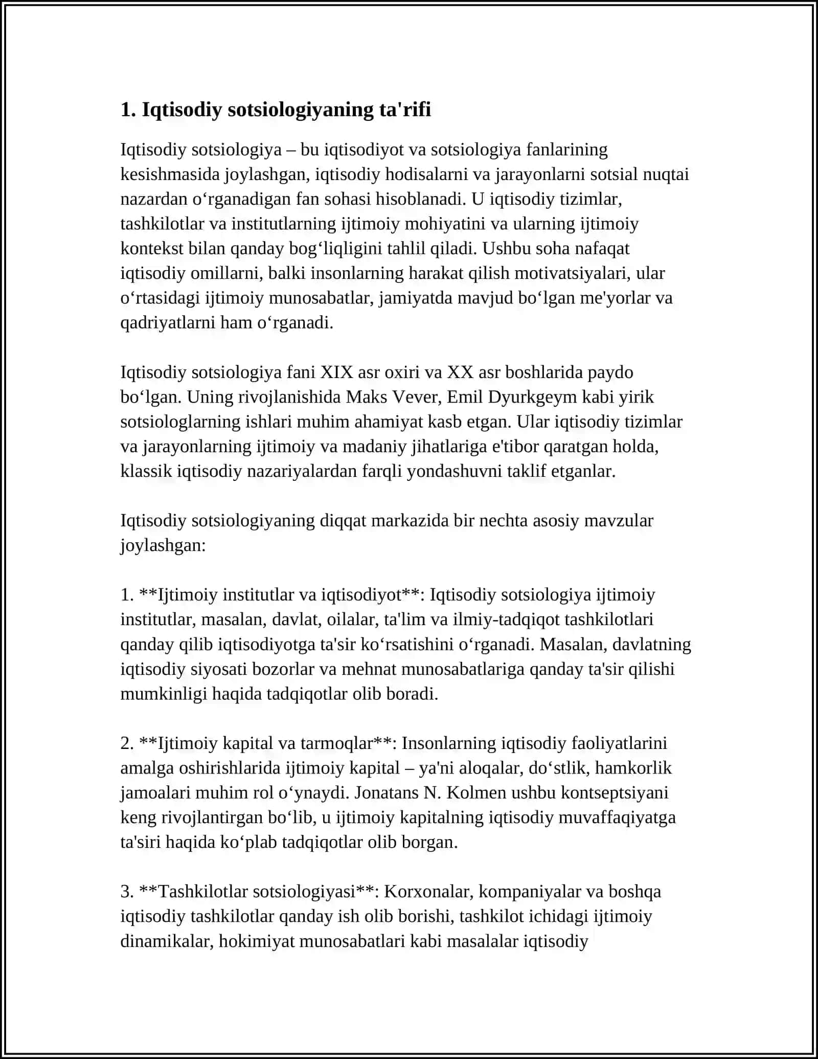 Iqtisodiy sotsiologiya 3