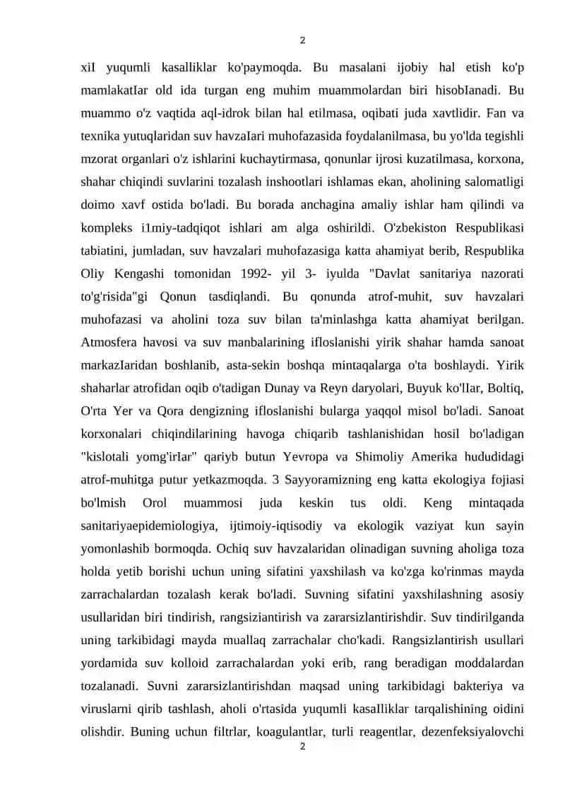 SUVNING FIZIK VA KIMYOVIY XOSSALARI 3