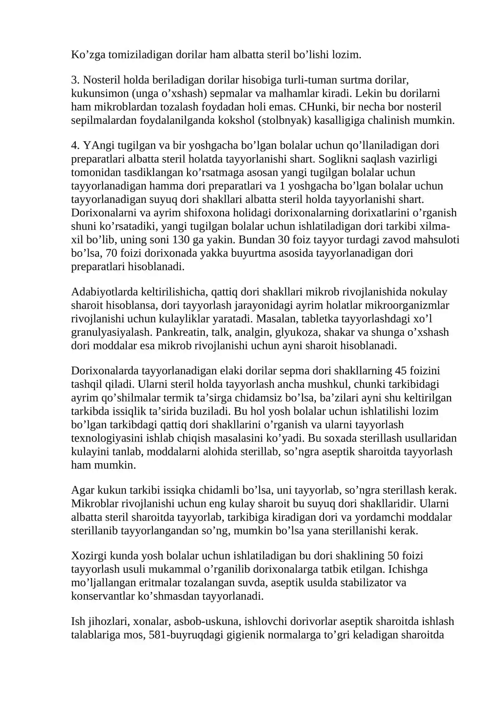 Sterilizatsiya qilish 3