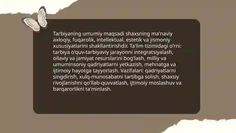Tarbiyaning maqsadi va vazifalari 3