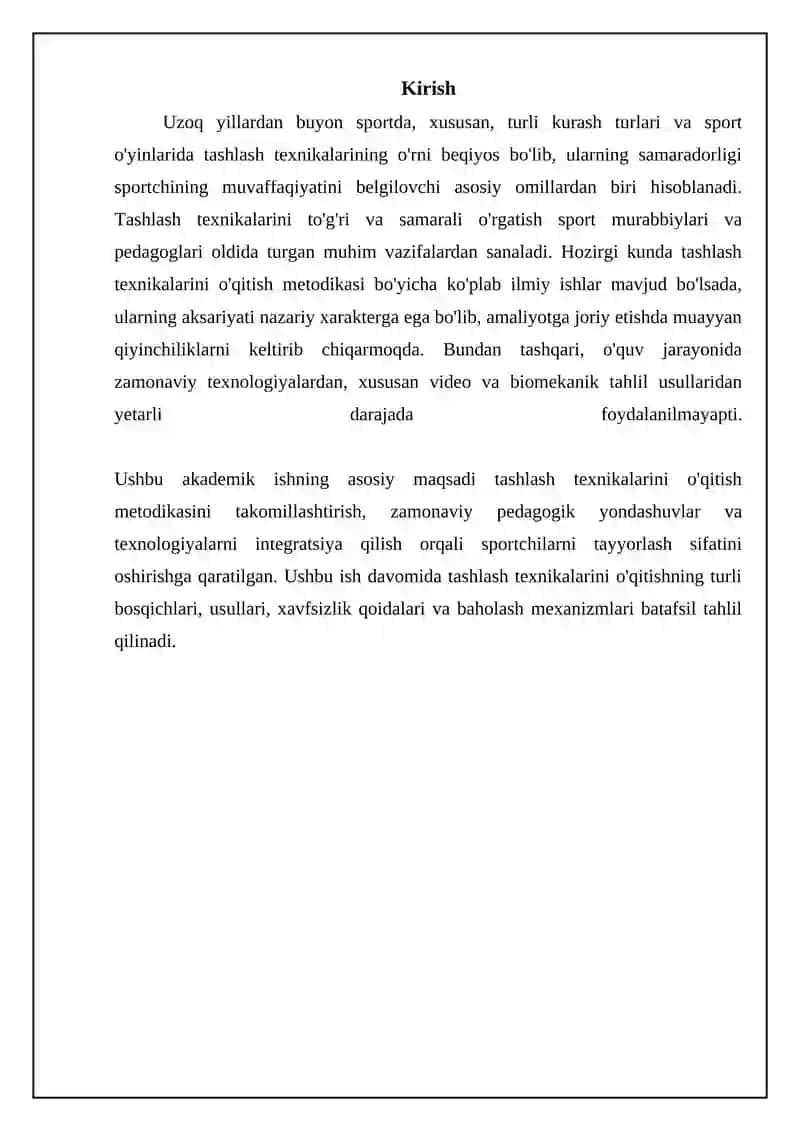 Uloqtirish turlari texnikasini õrgatish metodikasi 3