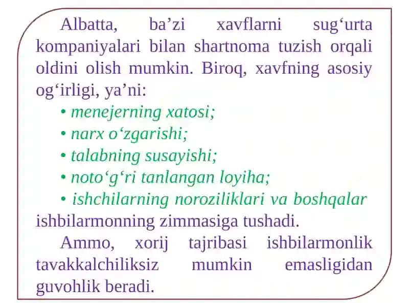TAVAKKALCHILIKNI BOSHQARISH 3