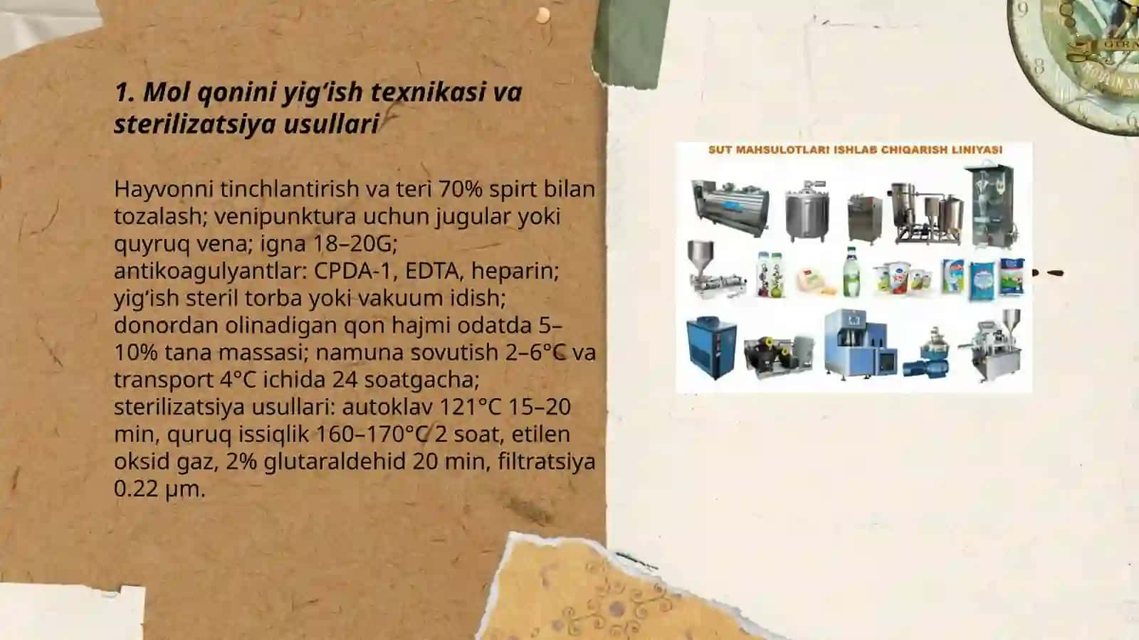 Mol qonini qayta ishlash 3